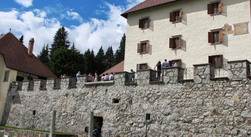 Hotel Grad Strmol Cerklje na Gorenjskem Exteriér fotografie
