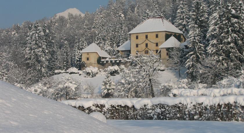 Hotel Grad Strmol Cerklje na Gorenjskem Exteriér fotografie